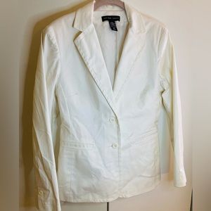 White blazer